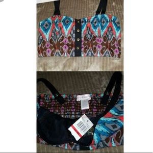 Band of gypsies mutli colored crop top